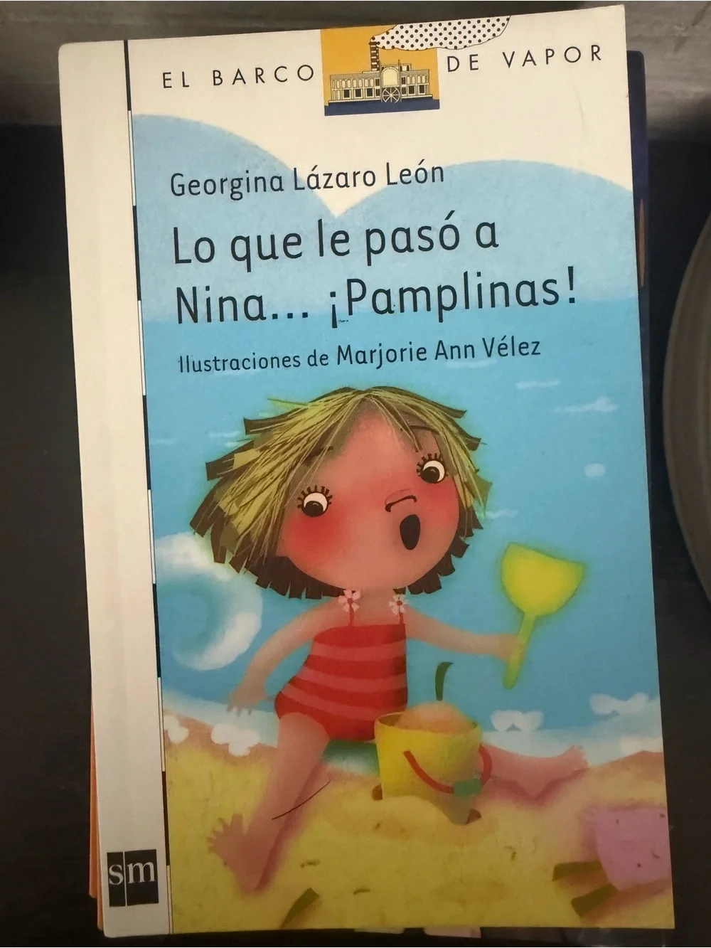 : Lo que le pasó a Nina... ¡Pamplinas! - Kids Book, Blue